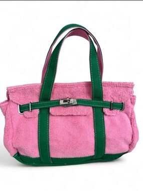 Sunwin Madaket Small Structured Canvas Turn-Lock Tote Bag